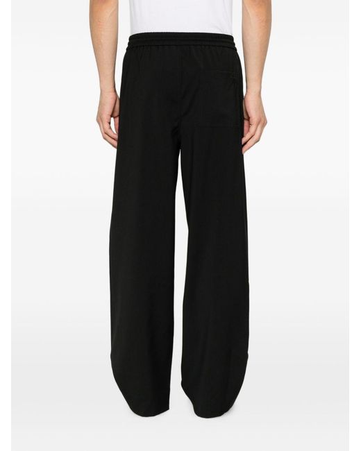 Loewe Black Wool Trousers for men