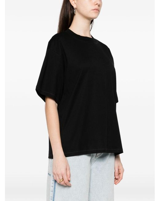 Herskind Black Larsson Cotton T-Shirt