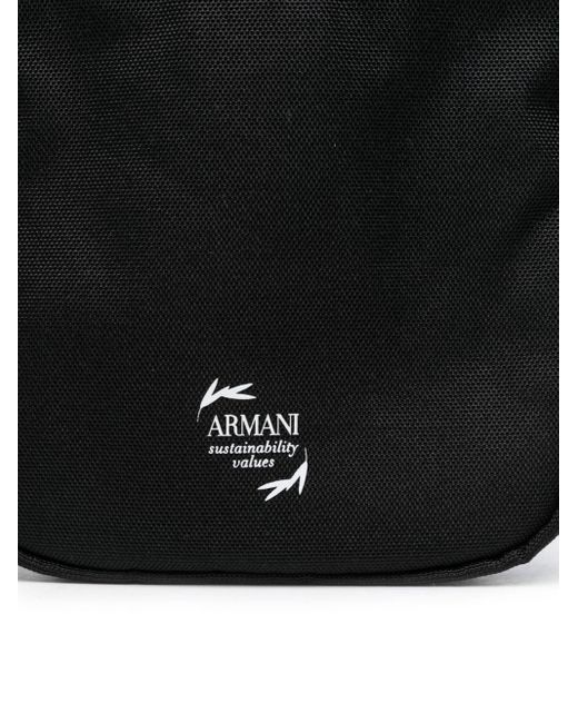 EA7 Logo Crossbody Bag in Black for Men Lyst