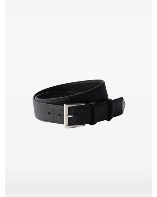 Prada Black Belts for men