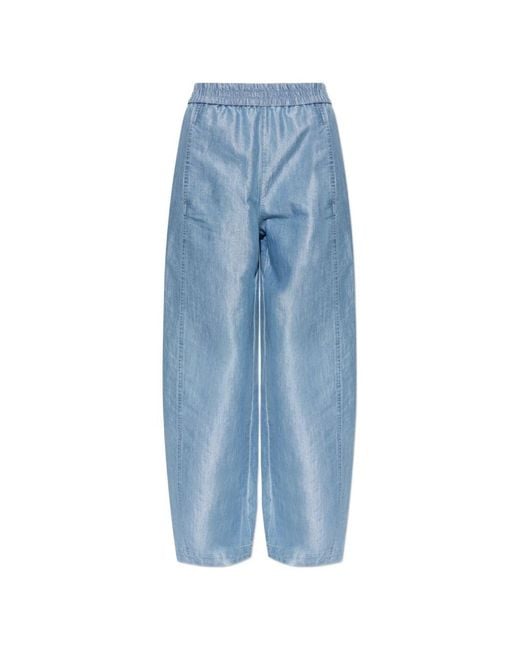 Emporio Armani Blue Denim Cotton Jeans