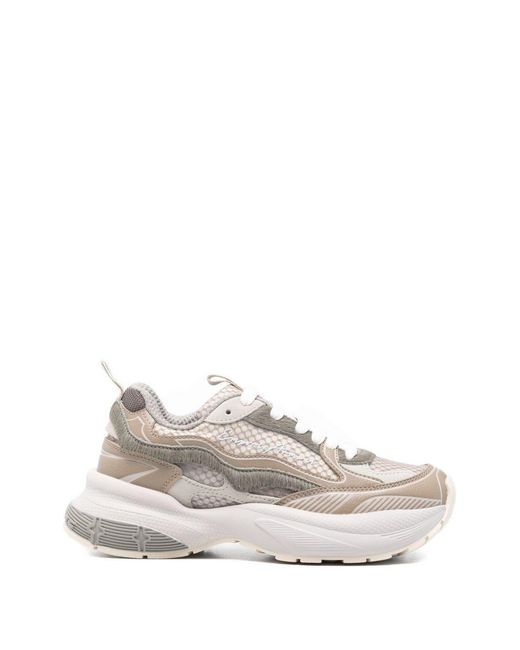 Emporio Armani White Mesh Sneakers