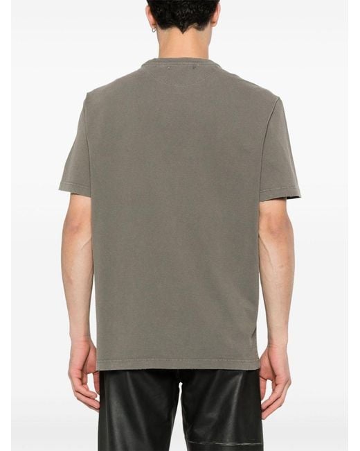 Golden Goose Deluxe Brand Gray T-Shirt Golden for men