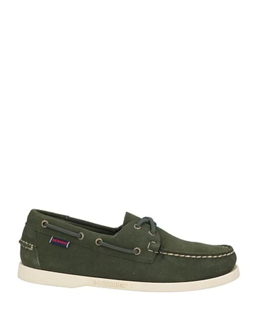 Sebago Green Portland Flesh Out Moccasin for men