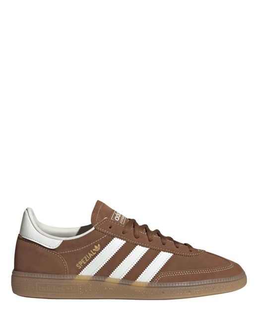 Adidas Brown Handball Spezial Sneakers for men