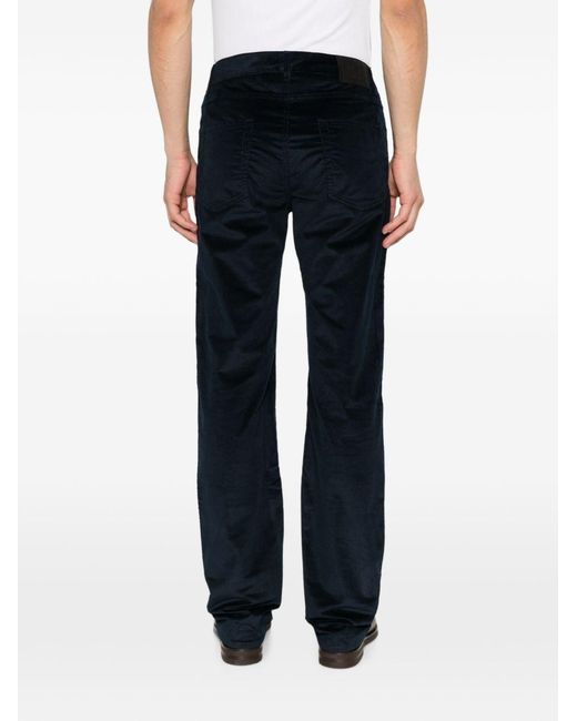 Etro Black Cotton Trousers for men