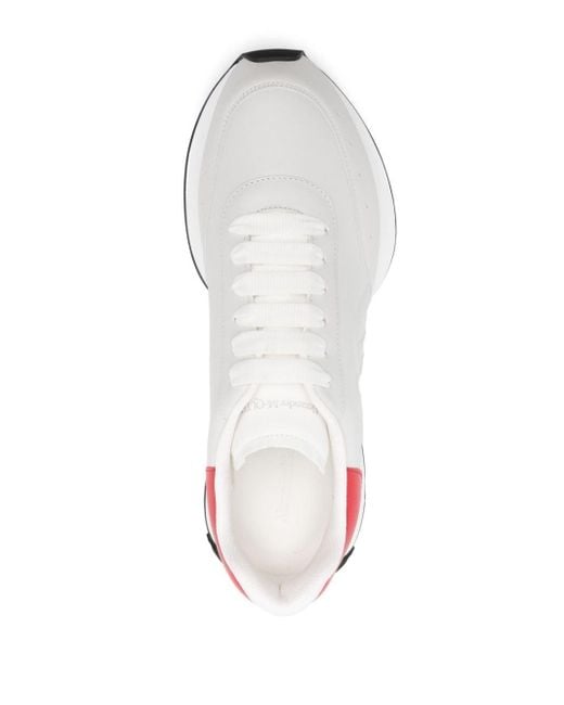 Sneaker Rubb di Alexander McQueen in White da Uomo