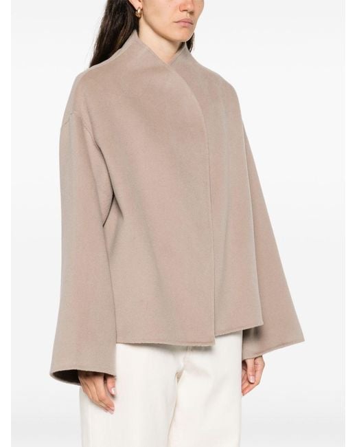 Soft Goat Natural Wool Cape