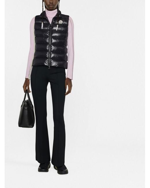 Moncler Black Ghany Down Vest