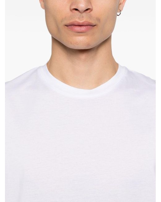 Heskimo White Cotton T-Shirt for men