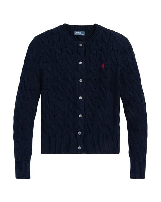Polo Ralph Lauren Blue Ralph Lauren Crewneck Cardigan