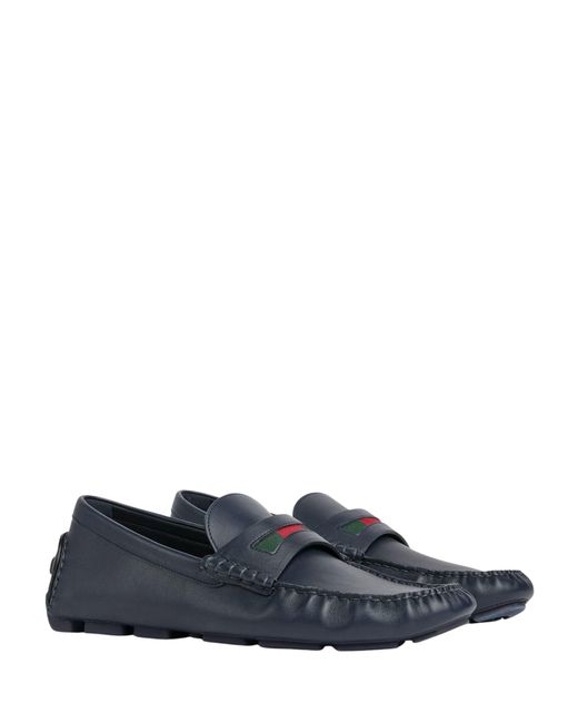 Gucci Blue Driver Moccasin for men