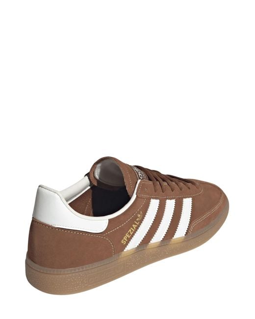 Adidas Brown Handball Spezial Sneakers for men