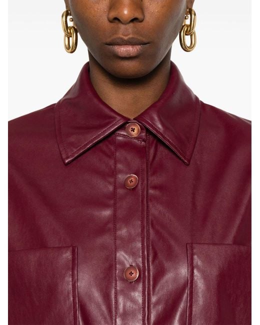 LE SULLY STUDIO Red Agostina Jacket