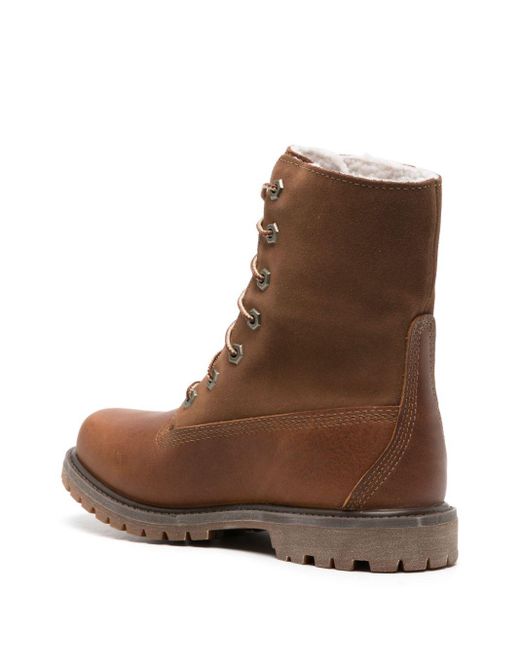 Timberland Brown Leather Ankle Boot