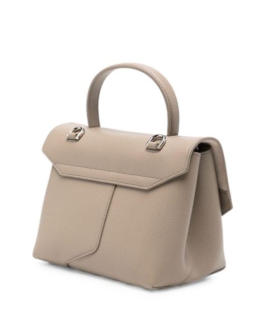 Emporio Armani Natural Small Leather Handbag