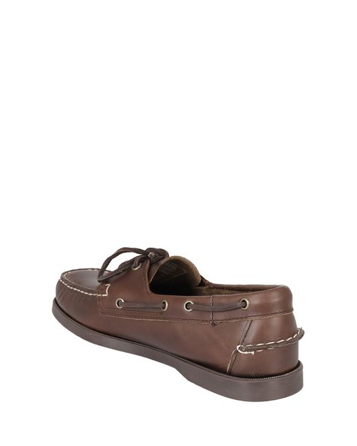 Sebago Brown Portland Dockside Moccasin for men