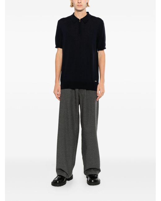 Brioni Black Wool Sweater for men