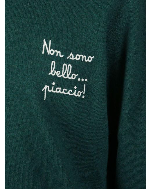 Mc2 Saint Barth Green Heron Sweatshirt for men