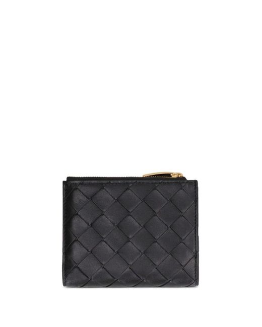 Portafoglio Bifold Piccolo di Bottega Veneta in Black