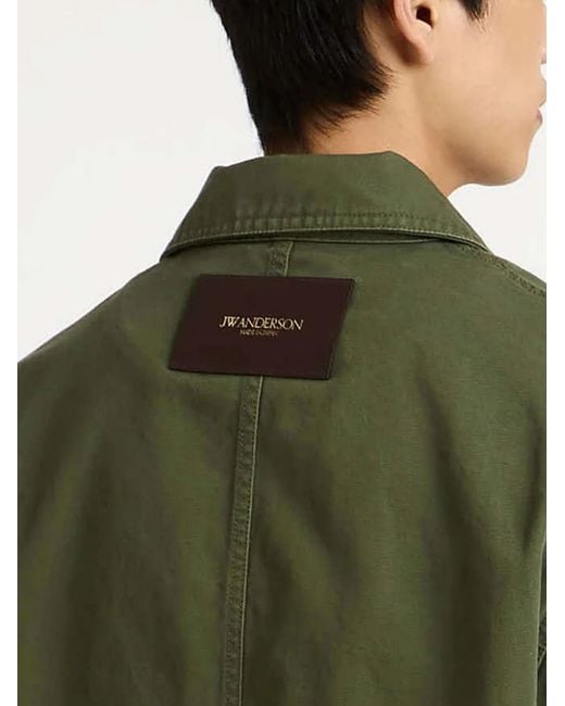 J.W. Anderson Green Patch Pocket Jacket for men