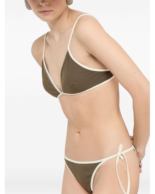 Brunello Cucinelli Green Bikini Bottom