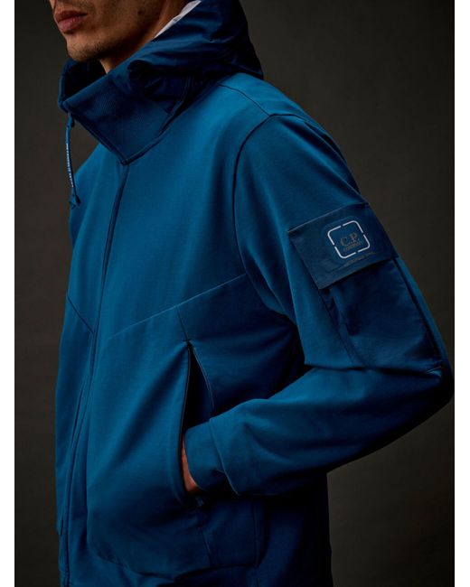 C P Company Blue Sweatshirt With Logo for men