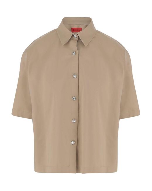 THE LATEST Natural Ben Cotton Shirt