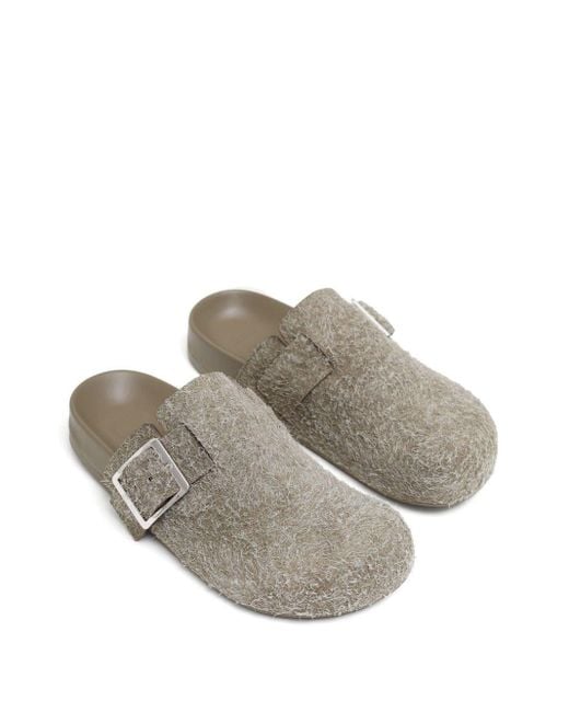 Mules Ease Buckle di Loewe in Gray da Uomo