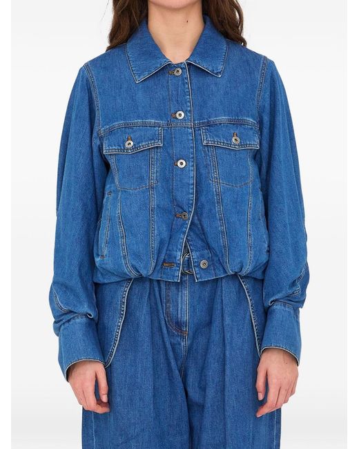 Loewe Blue Denim Cotton Jacket