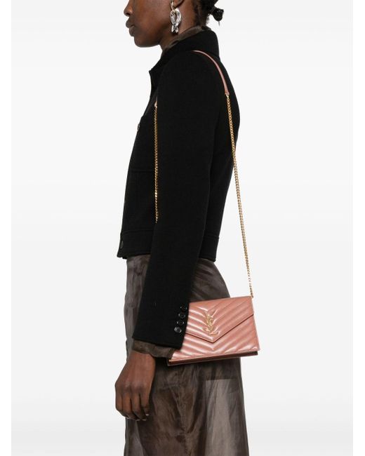 Mini Borsa Cassandre di Saint Laurent in Pink