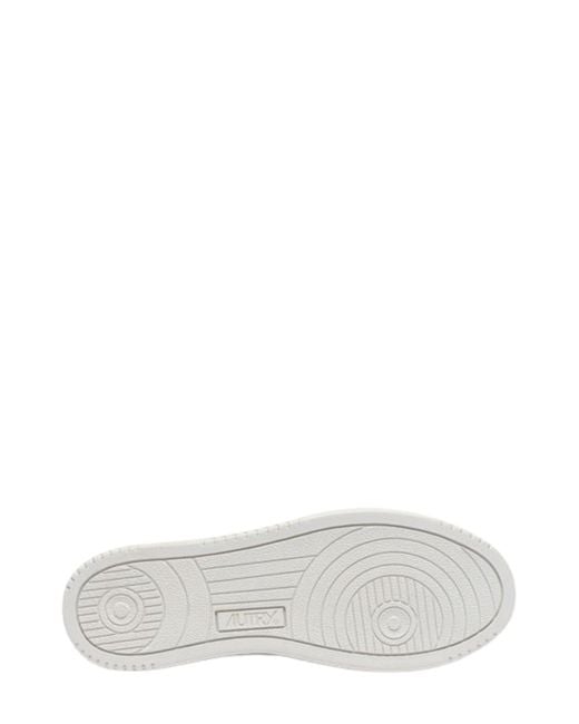 Autry White Medialist Low Sneakers