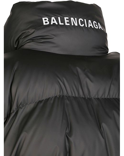 Balenciaga Black Jacket With Logo for men