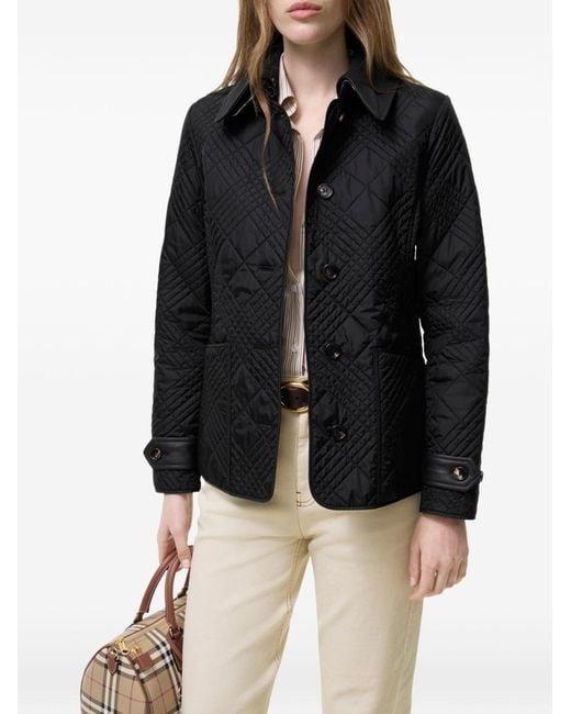 Burberry Black Fernleigh Nylon Jacket