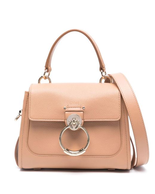 Chloé Pink Tess Mini Leather Handbag