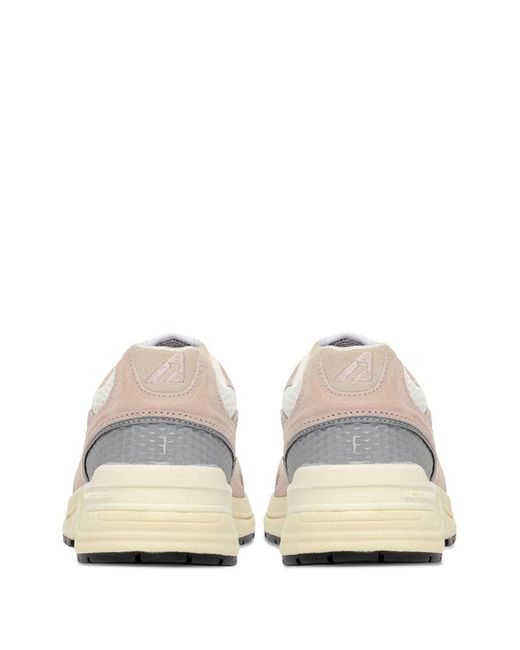Autry Pink Hyperway Low Sneakers