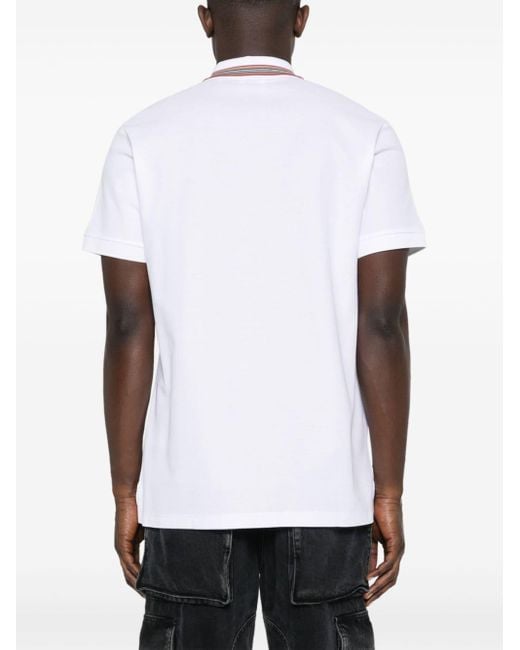 Burberry White T-Shirts And Polos for men