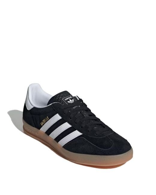 Adidas Black Gazelle Indoor Sneaker for men