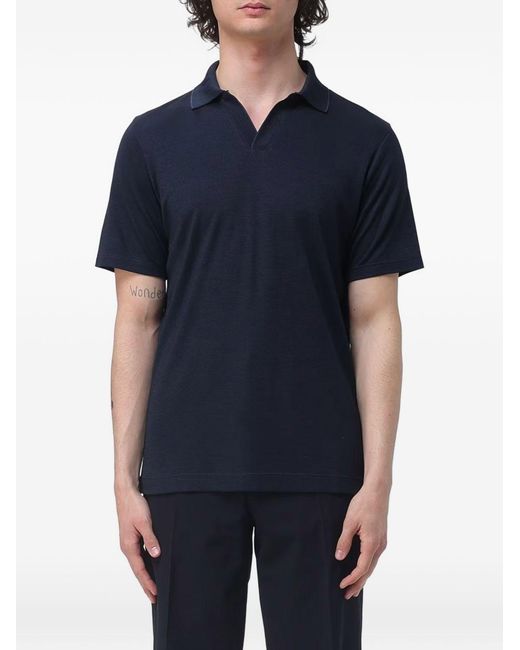 Paul & Shark Blue X-Soft Polo for men