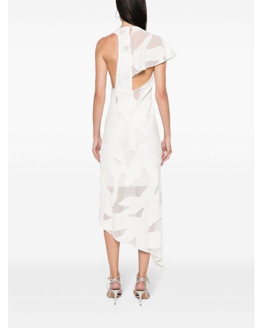 IRO White Asymmetric Long Dress