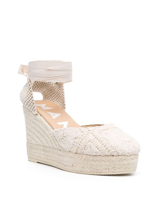 Espadrillas Yucatán 100Mm di Manebí in Natural