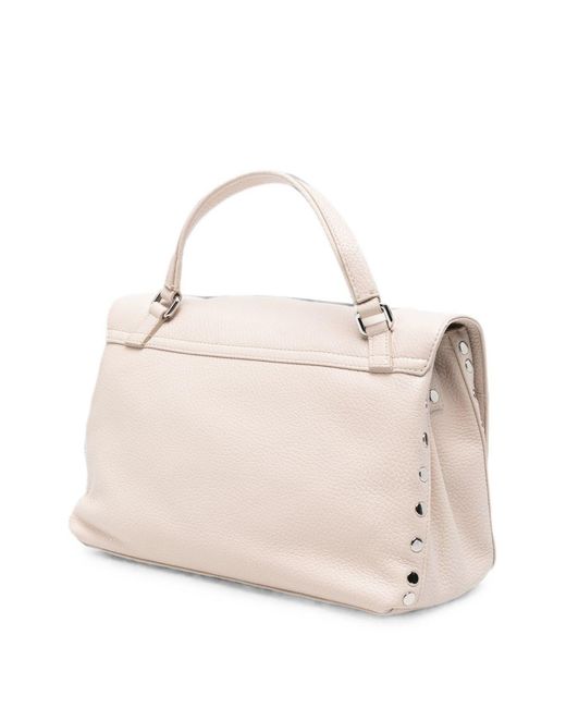 Zanellato Natural Postina Daily Small Leather Handbag