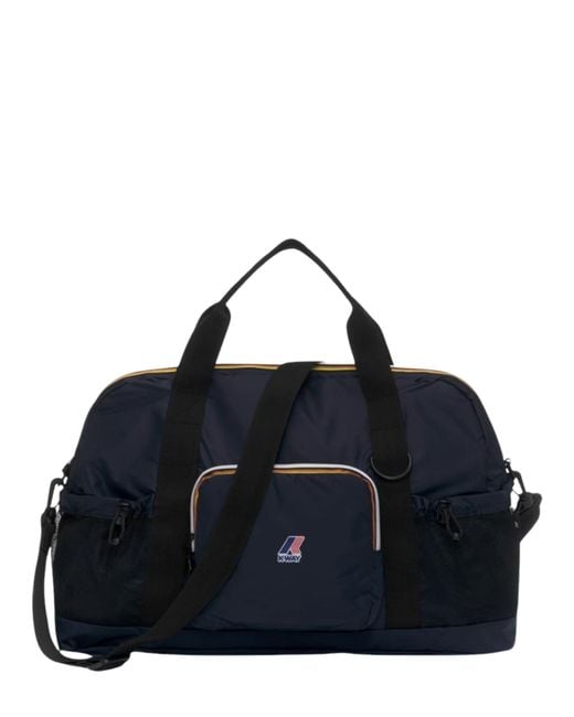 K-Way Blue Le Vrai 4.0 Marcel Duffel Bag for men