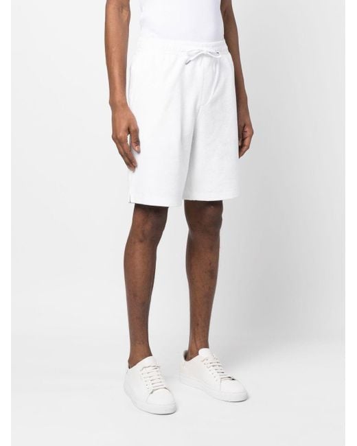 Polo Ralph Lauren White Drawstring Deck Shorts for men