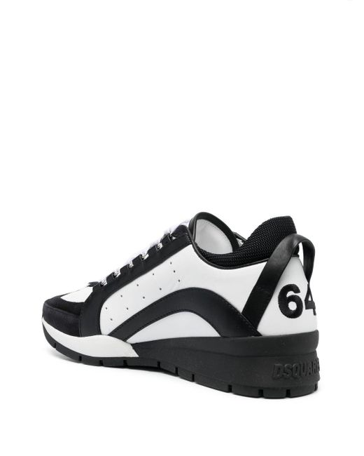DSquared² Black Running Low-top Sneakers for men