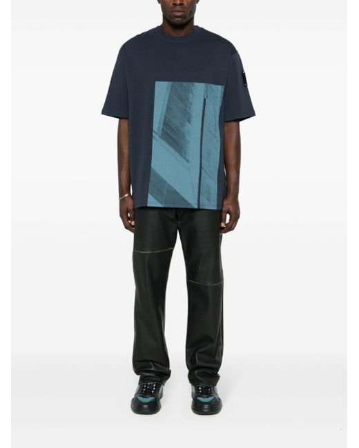 A_COLD_WALL* Blue Strand Graphic-print T-shirt for men