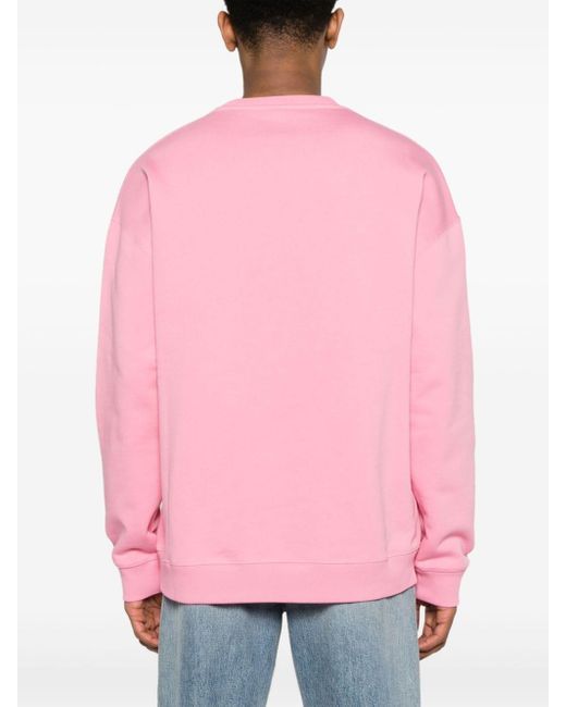 Loewe Pink Luxury Relaxed Fit Sweatshirt In Cotton for men