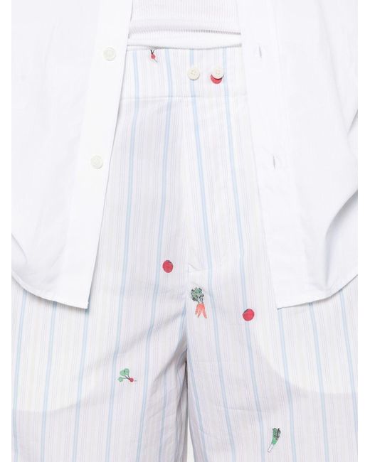 Jacquemus White Le Short Calecon for men