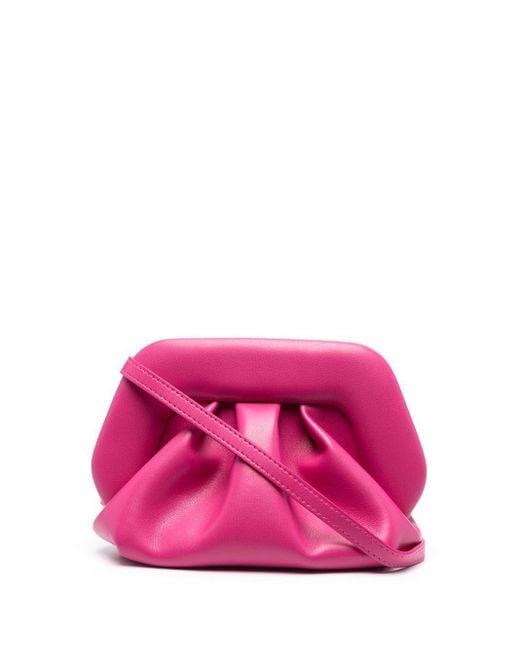 THEMOIRÈ Pink Gea Eco Leather Clutch Bag