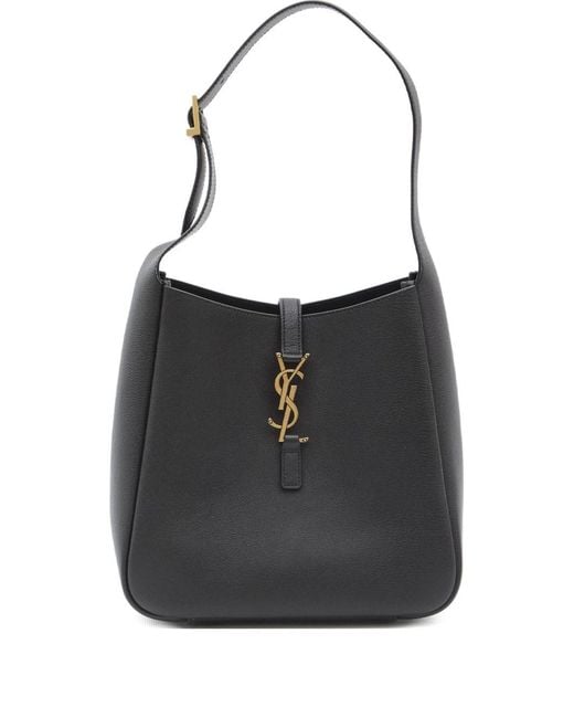 Saint Laurent Black Le 5 À 7 Small Leather Shoulder Bag